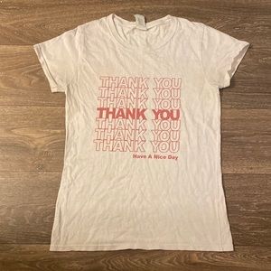 Thank you shirt